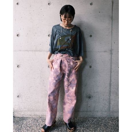Levi's / tie-dye denim pants