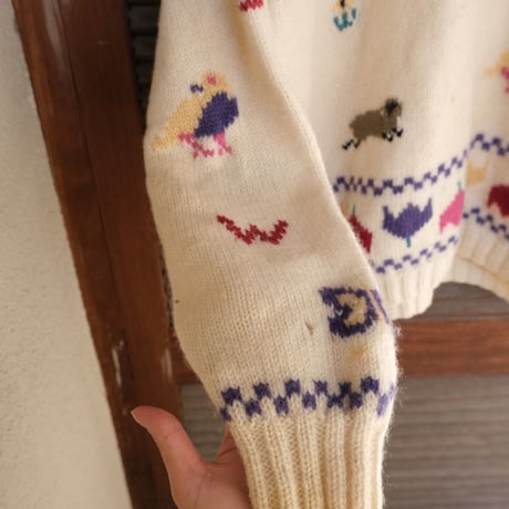 L.L.Bean / wool knit