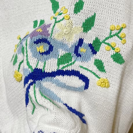 cotton knit vest