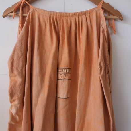 eski.  original dress / overdye "orange"