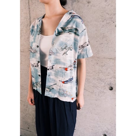 Fighter jet Hawaiian shirts