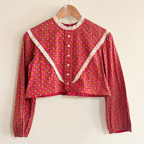 eski. original remke / short length blouse