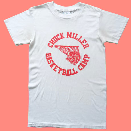 old print tee / white