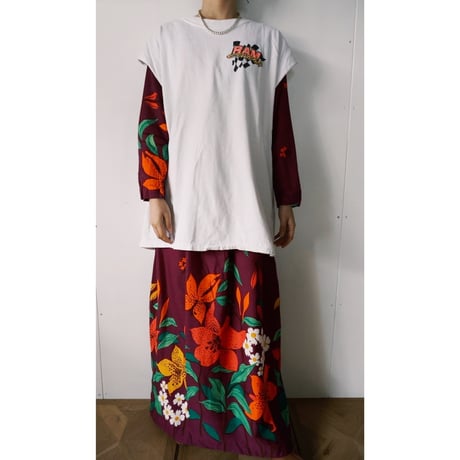 cutoff print tee
