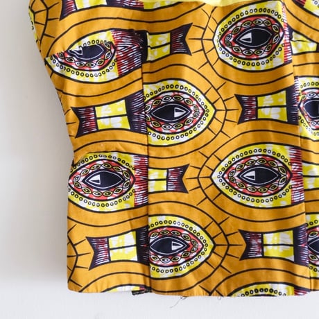 African batik designed halter tops