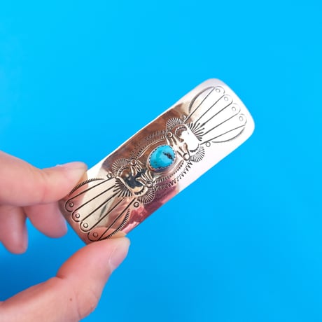 navajo / turquoise barrette