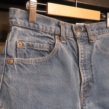 80s Levi's cutoff denim / made in USA