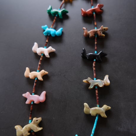 fetish necklace / fox