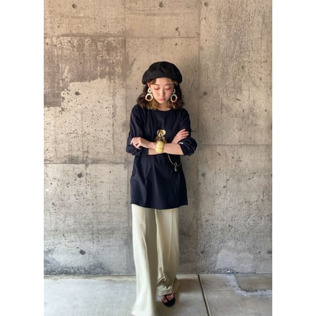 made by teddy / punk teddy L/S tee "black"