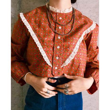 eski. original remke / short length blouse
