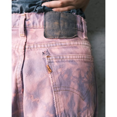 Levi's / tie-dye denim pants