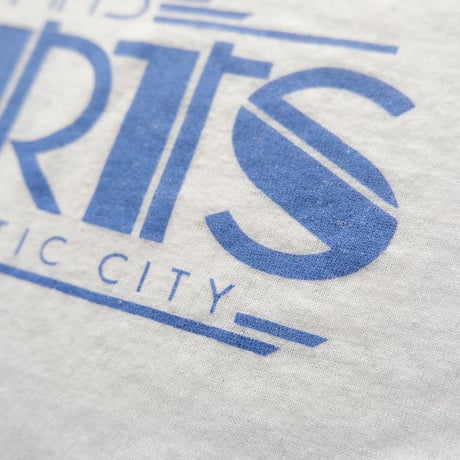 old print tee / white