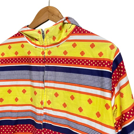 60-70s / reversible cotton parka