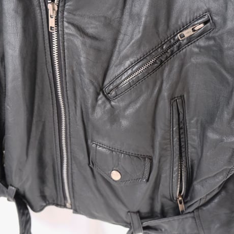 double leather riders jacket
