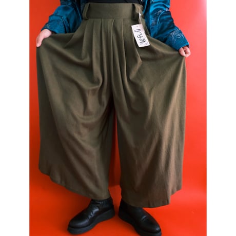 knit wide pants