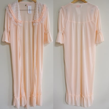 lingerie gown / salmon pink
