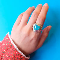 navajo / ♡ turquoise ring