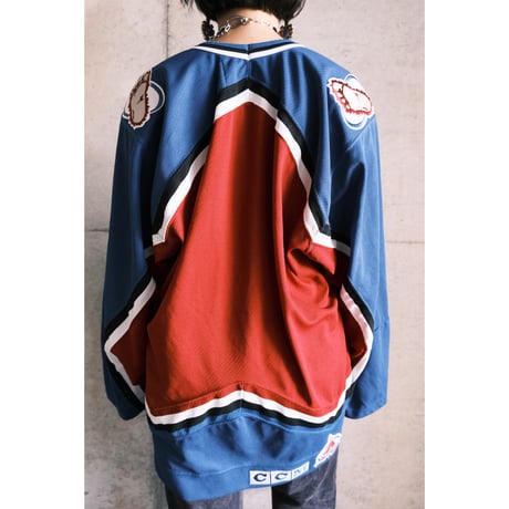 “CCM” air-knit game shirt