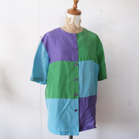 3 colors silk tops