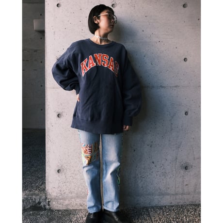 print sweat / navy