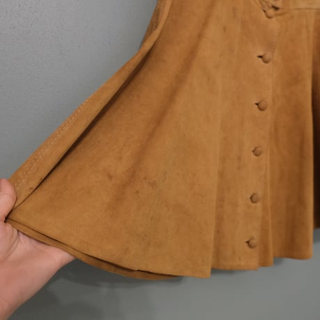 leather mini skirt