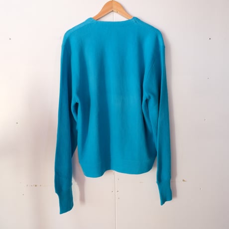 LACOSTE / acryl knit cardigan