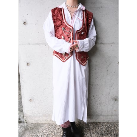 velours vest