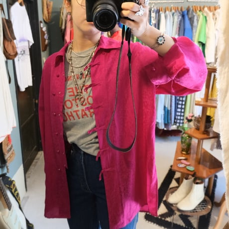 china design silk blouse