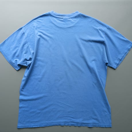 Hanes / print tee / blue