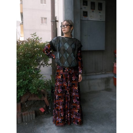 vintage / design long dress
