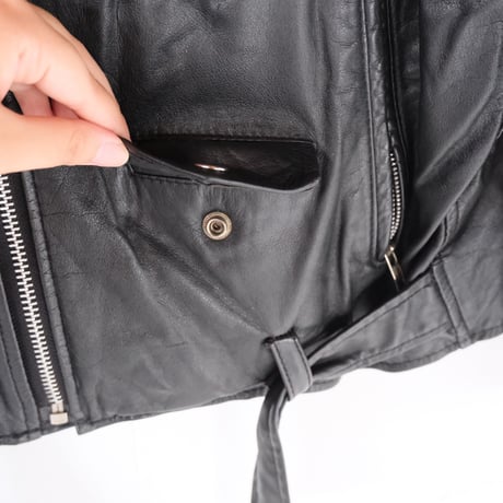double leather riders jacket