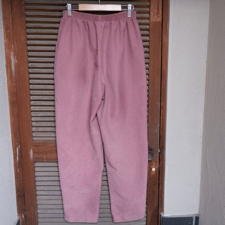 smoky pink easy pants