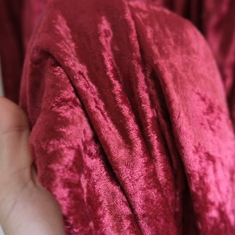 bell sleeve velours dress