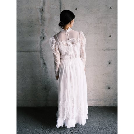 vintage wedding dress made in U.S.A.
