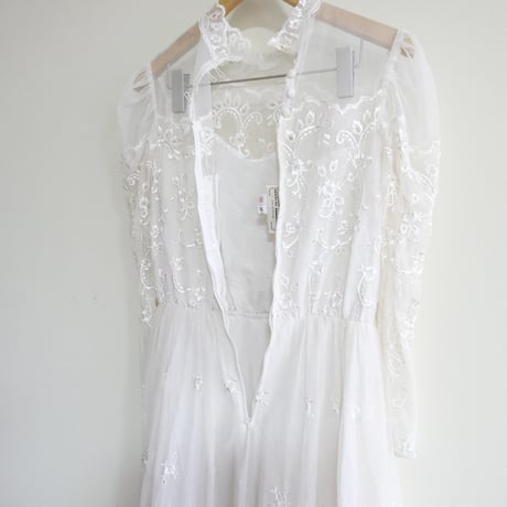vintage wedding dress made in U.S.A.