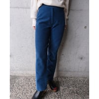 high-waist corduroy pants