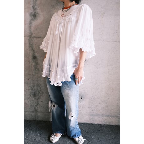 Greece blouse / white