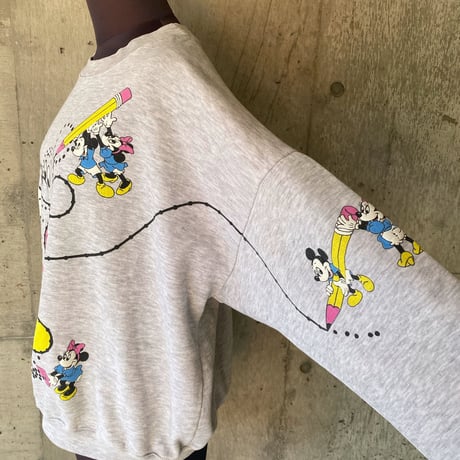 80s disney / Mickey & Minne print sweat