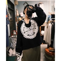eski. remake sailor tops with lace collar