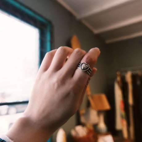 navajo / "♡" ring / HRM