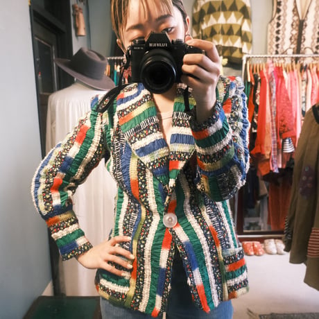 〜70s vintage patchwork jacket