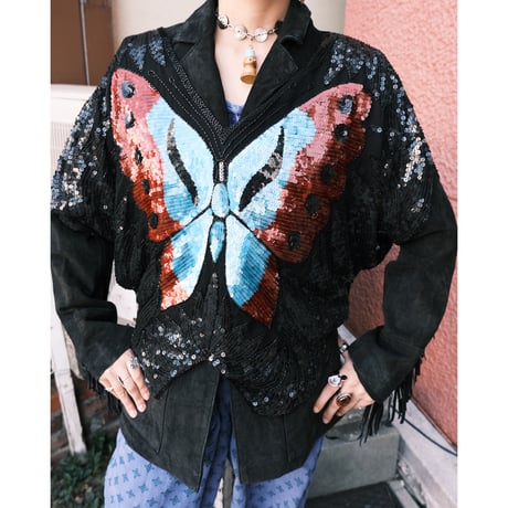 vintage / butterfly tops