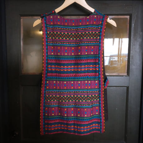 embroidery vest with Ladybug