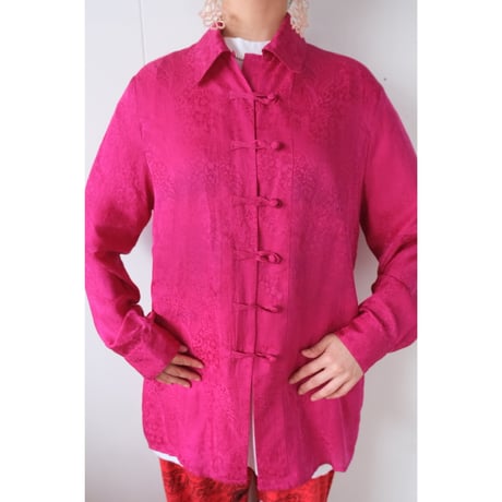 china design silk blouse