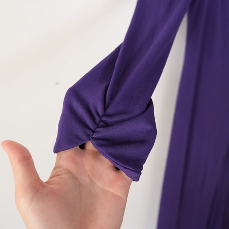 rayon purple dress