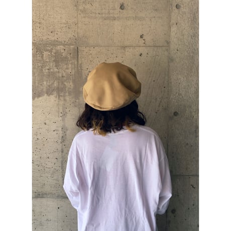 momapatchwork / béret " beige×zebra "