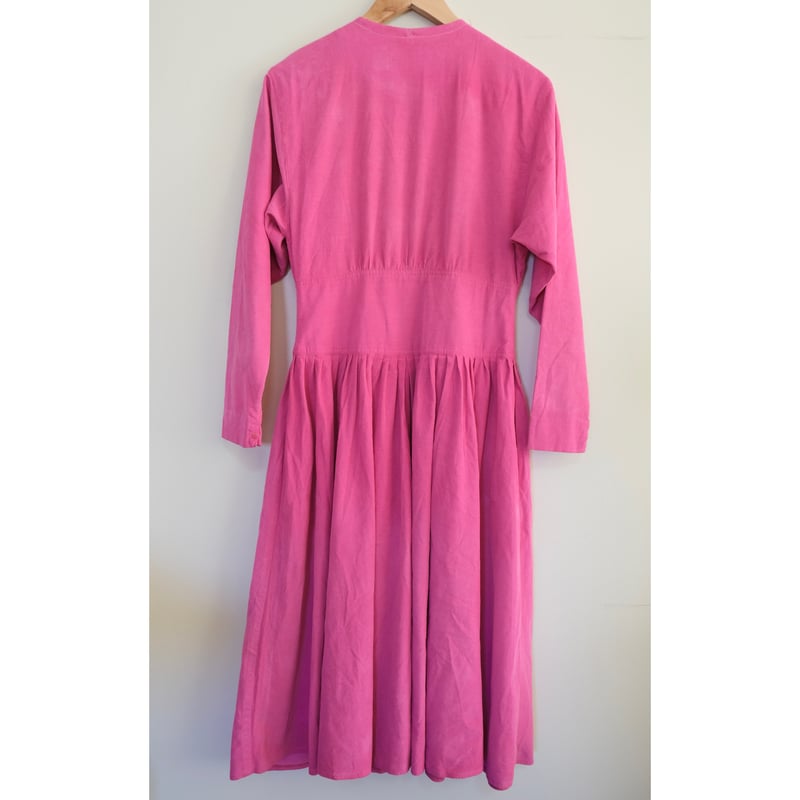 corduroy flare dress | e s k i .