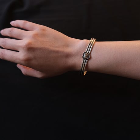 navajo / "♡" bangle / HRM