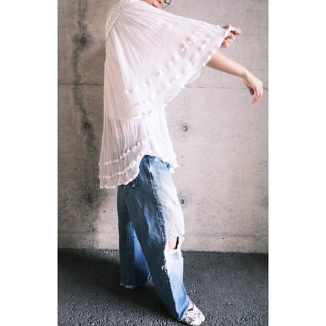 Greece blouse / white