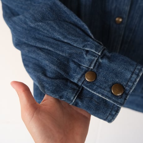 puff sleeve denim jacket